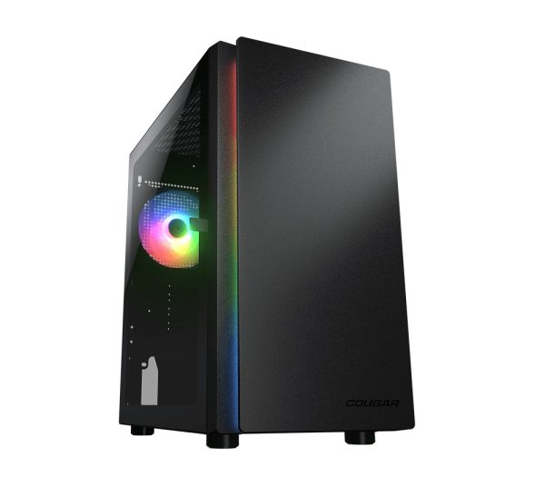 CC-COUGAR Case PURITY RGB Tempered Glass Mini