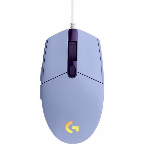 LOGITECH Mouse Gaming G102 Lightsync Lilac