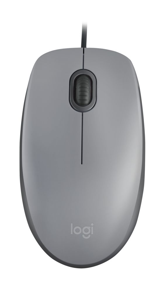LOGITECH Mouse M110 Silent Mid Gray