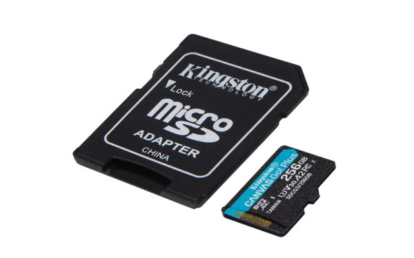 KINGSTON Memory Card MicroSD Canvas Go! Plus SDCG3/256GB