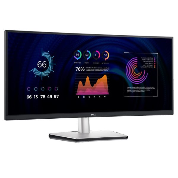 DELL Monitor P3424WE 34'' WQHD IPS CURVED
