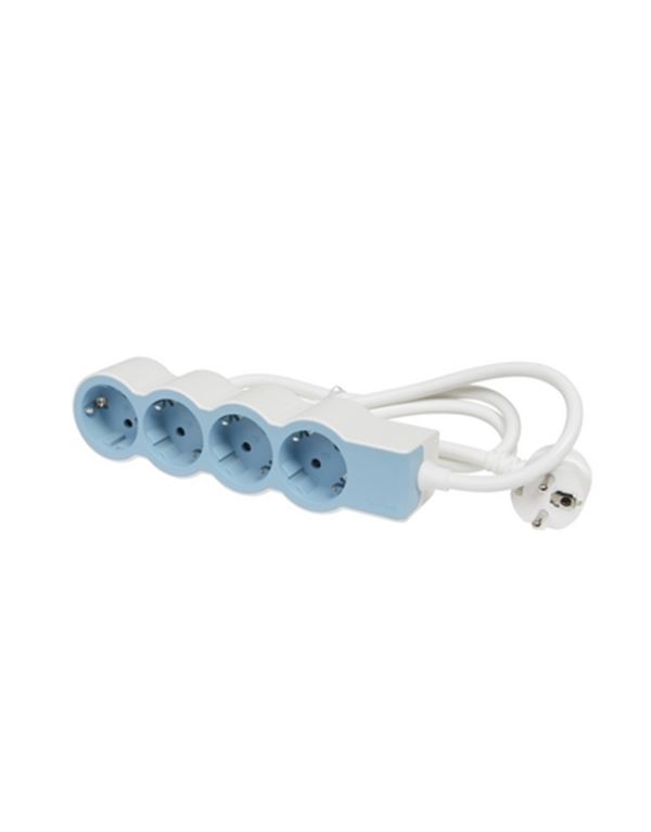 Legrand SurgeArrest 4 Outlets 1.5m Cable  White/Blue