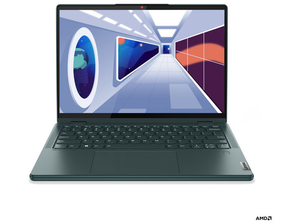 LENOVO Laptop Yoga 6 13ABR8 Convertible 13.3'' WUXGA IPS/R7-7730U/16GB/1TB/AMD Radeon Graphics/Win 11 Home/Dark Teal