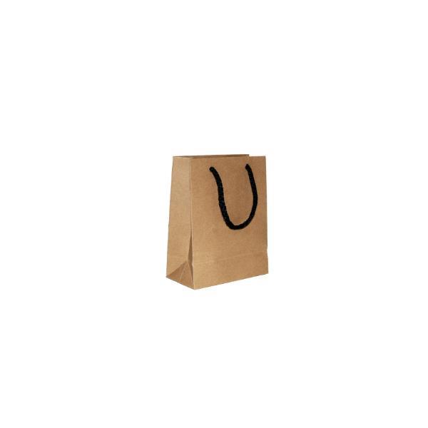 Next χάρτινη τσάντα κραφτ με κορδόνι Υ13x10x5εκ.