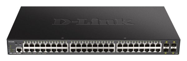 D-LINK Switch DGS-1250-52XMP 48 Gbit Port 10G SFP+ POE