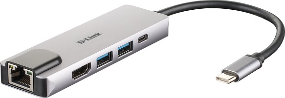 D-LINK DUB-M520 5-IN-1 USB-C HUB HDMI