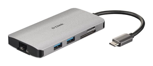 D-LINK DUB-M810 8-IN-1 USB-C HUB HDMI