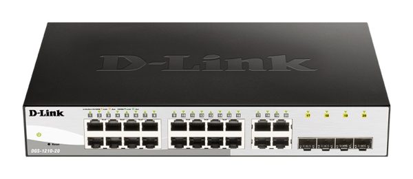 D-LINK DGS 1210-20 16-PORTS GB SWTCH WITH 4 GB SFP