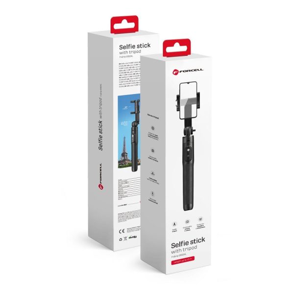 FOSF-206603 FORCELL F-GRIP S150XL selfie stick tripod with remote control