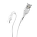 HOC-X37c-W HOCO - X37 COOL POWER FAST CHARGE DATA CABLE TYPE C 2.4A 1m WHITE
