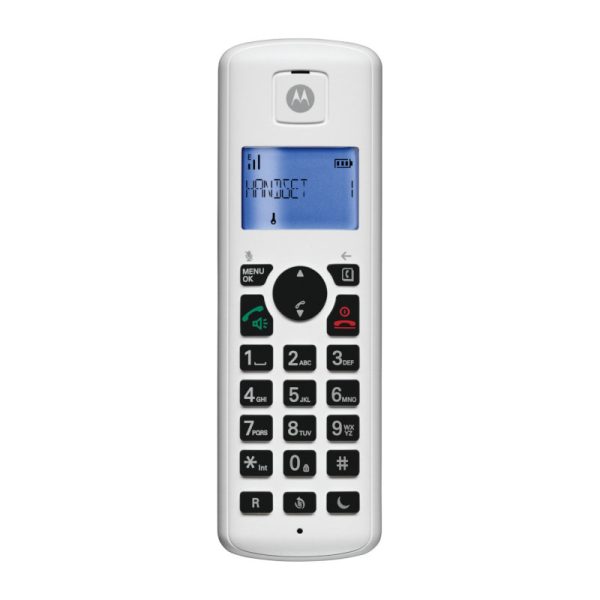 T401W Motorola T401+ White (Ελληνικό Μενού) Ασύρματο τηλέφωνο