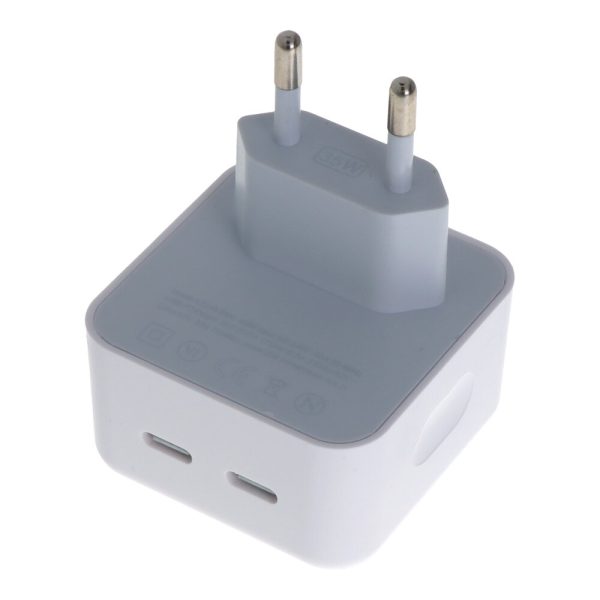MA2392W USB TRAVEL CHARGER 35W DUAL Type-C WHITE UNIVERSAL