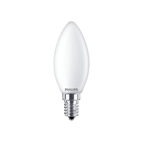 Philips E14 LED Warm White Matt CandleBulb.4.3W (40W) (LPH02415) (PHILPH02415)