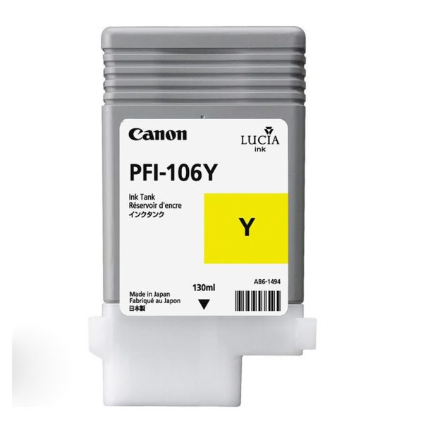 Canon Μελάνι Inkjet PFI-106Y Yellow (6624B001) (CANPFI1-06Y)