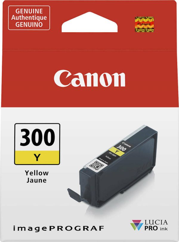 Canon PFI-300 Μελάνι Εκτυπωτή InkJet Κίτρινο (4196C001) (CANPFI-300Y)