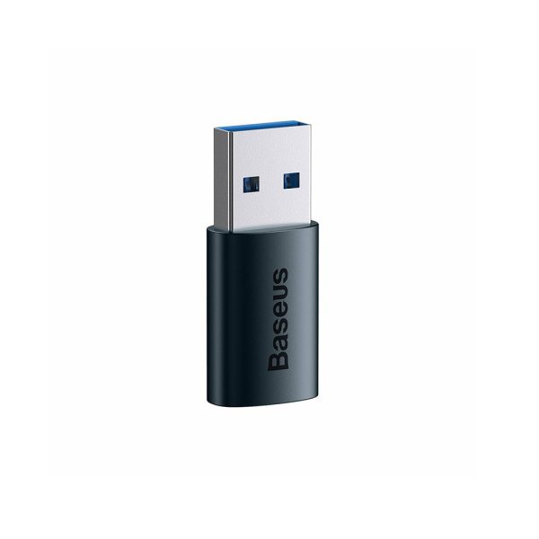 Baseus Ingenuity Μετατροπέας USB-A male σε USB-C female Μπλε (ZJJQ000103) (BASZJJQ000103)