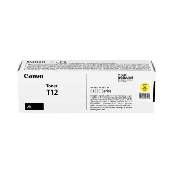 Canon TONER T12 YELLOW (5095C006) (CAN-T12Y)