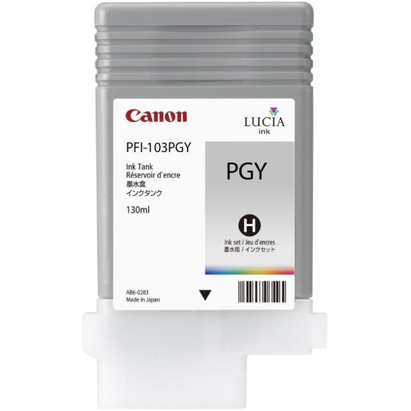 Canon Μελάνι Inkjet PFI-103PGY Photo Grey (2214B001) (CANPFI-103PGY)