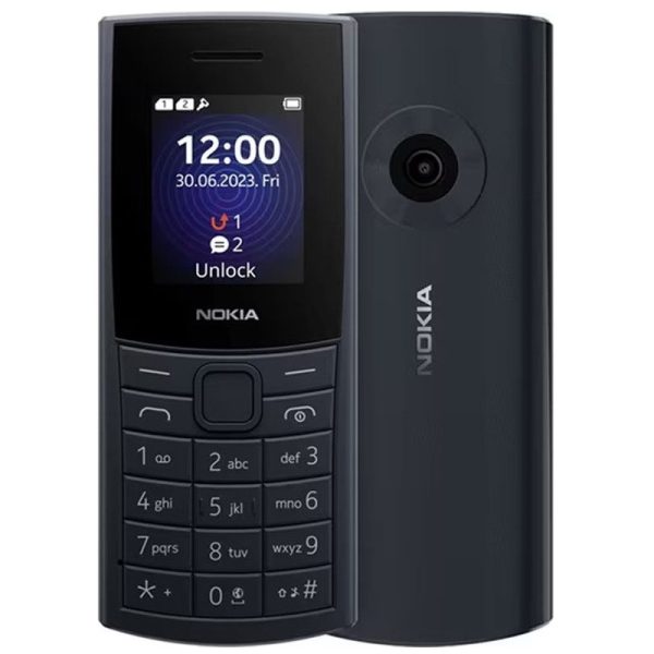 10.NOK-110(4G23)-BK Nokia 110 (2023) 4G Dual Sim TA-1543 Κινητό Grey