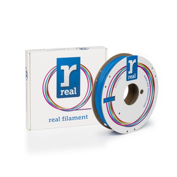 REAL PLA 3D Printer Filament - Blue - spool of 0.5Kg - 1.75mm (REALPLABLUE500MM175)