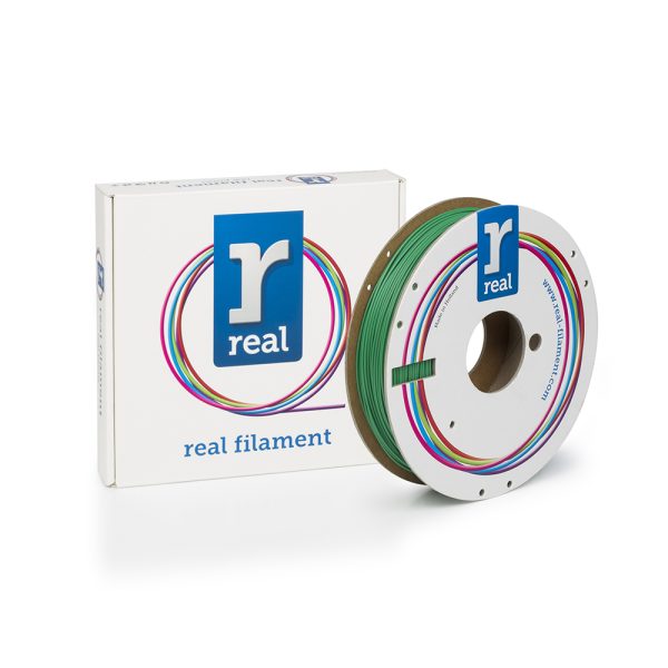 REAL PLA 3D Printer Filament - Green - spool of 0.5Kg - 1.75mm (REALPLAGREEN500MM175)