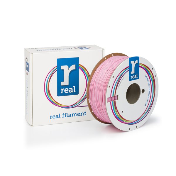 REAL PLA 3D Printer Filament - Pink - spool of 1Kg - 1.75mm (REALPLAPINK1000MM175)