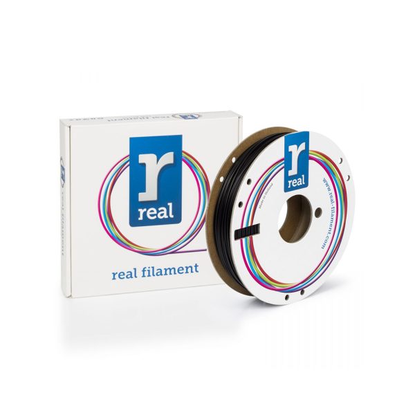 REAL PLA Tough 3D Printer Filament - Black - spool of 0.5Kg - 1