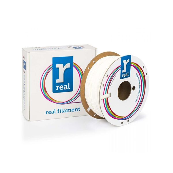REAL PLA 3D Printer Filament -White- spool of 1Kg - 2.85mm (REALPLARWHITE1000MM285)