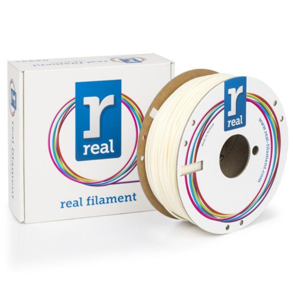 REAL PLA 3D Printer Filament - Neutral - spool of 1Kg - 2.85mm (REALPLATNATURAL1000MM285)
