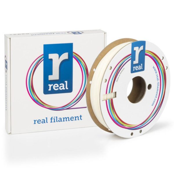REAL PLA Tough 3D Printer Filament - Neutral - spool of 0.5Kg - 1.75mm (REALPLATNATURAL500MM175)
