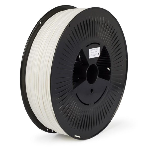 REAL PLA 3D Printer Filament -White- spool of 5Kg - 2.85mm (REALPLATWHITE5000MM285)