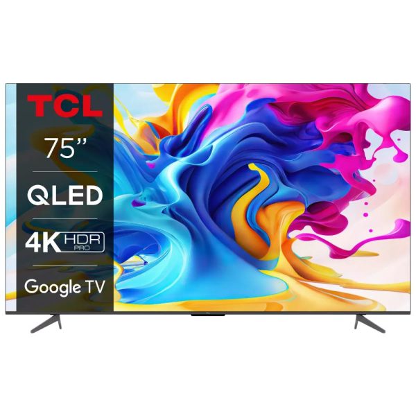 TCL Smart TV 75" 4K UHD QLED HDR 2023 (75C645) (TCL75C645)