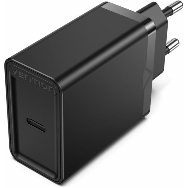 VENTION USB-C Wall Charger (30W) EU Black (FAIB0-EU) (VENFAIB0-EU)