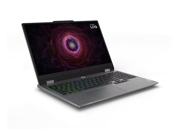LENOVO Laptop LOQ 15AHP9 15.6'' FHD IPS/R7-8845HS/16GB/512GB SSD/NVIDIA GeForce RTX 4060 8GB/Win 11 Home S/3Y Premium/Luna Grey