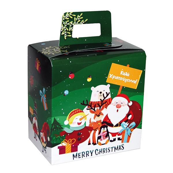 Next τσάντα-κουτί δώρου Υ18x17x12εκ. "Καλά Χριστούγεννα" Medium