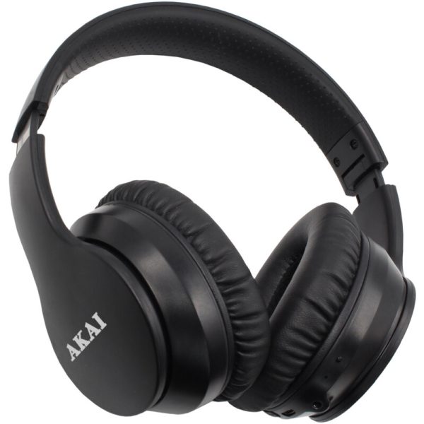 BTH-B6ANC Akai BTH-B6ANC Ασύρματα Bluetooth over ear ακουστικά Hands Free με Active Noise Cancellation