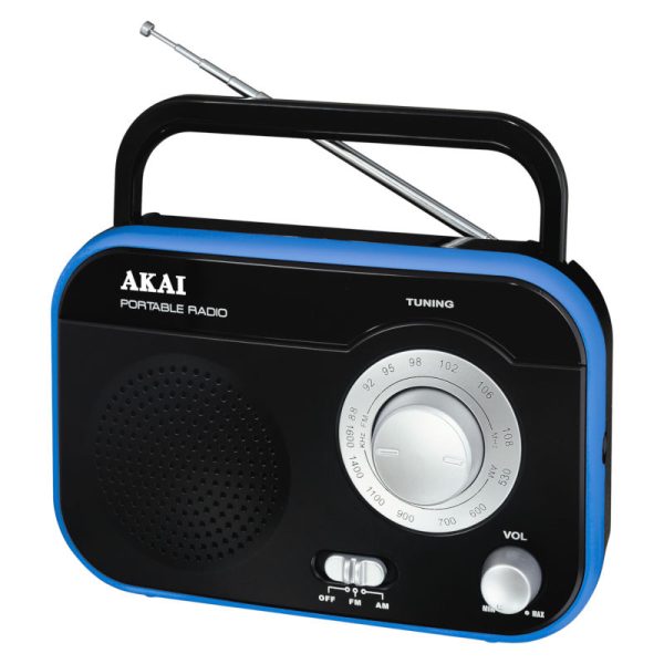 PR003A-410B Akai PR003A-410B Φορητό αναλογικό ραδιόφωνο με είσοδο ακουστικών