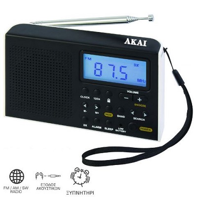 PR006A-471U Akai PR006A-471U Ψηφιακό ραδιόφωνο με USB και κάρτα SD