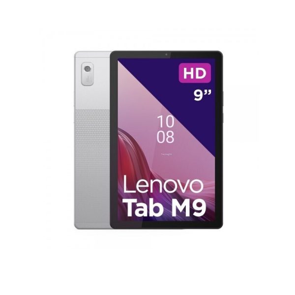 10.LEN-TB310FU-64GB-GR Lenovo Tab M9 9" με WiFi & 4G (4GB/64GB) ClearCase & Film Arctic Grey