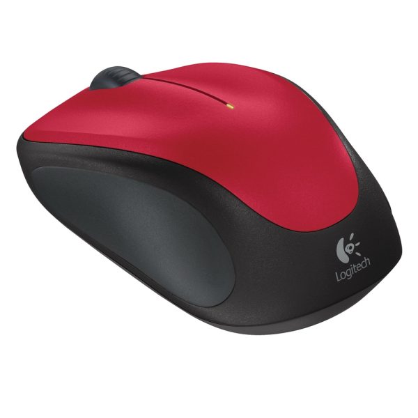 Logitech M235 Optical Mouse (Red