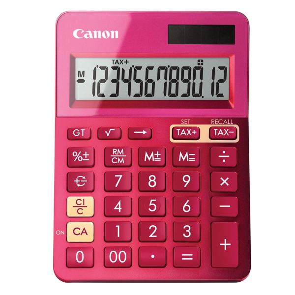 CANON LS-123KPK CALCULATOR Pink (9490B003) (CANLS123KPK)