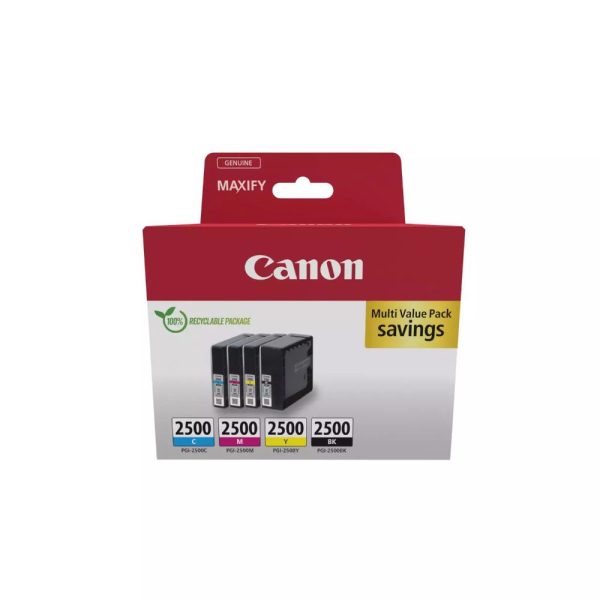 Canon Μελάνι Inkjet PGI-2500 CMYK Multipack (9290B006) (CANPGI-2500MP)