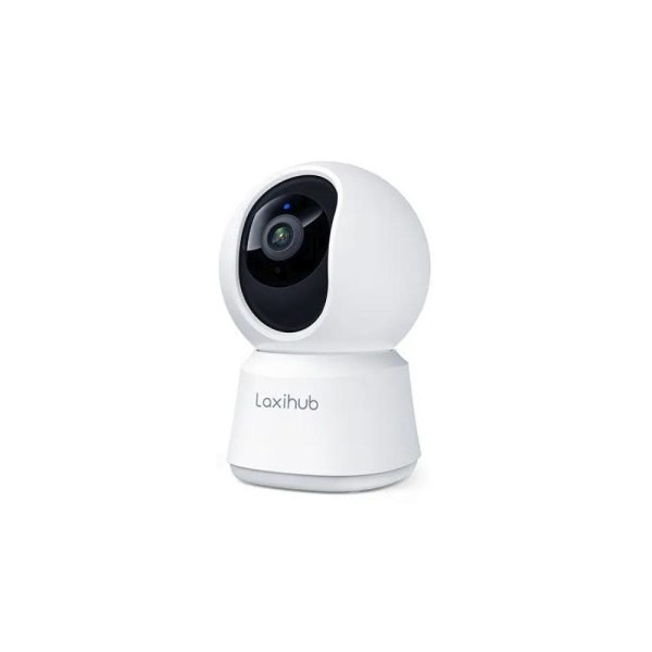 Laxihub Indoor Wi-Fi UHD 2K/3MP Pan Tilt  Zoom Privacy Camera (P2T) (LAXP2T)