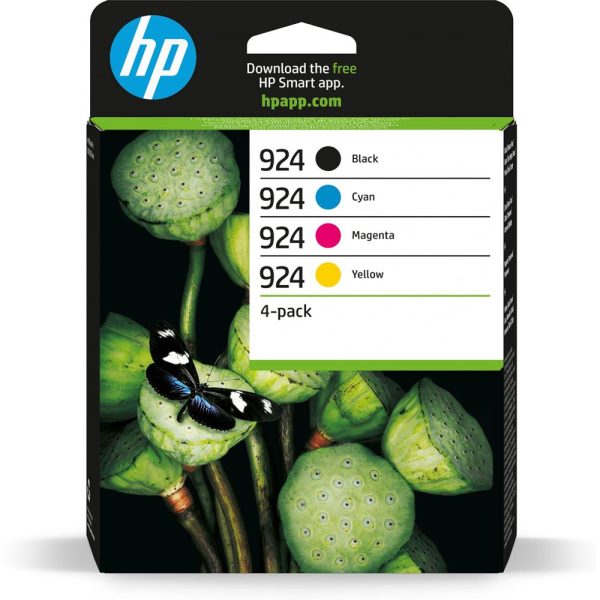 HP Μελάνι Inkjet No.924 CMYK 4-Pack (6C3Z1NE) (HP6C3Z1NE)