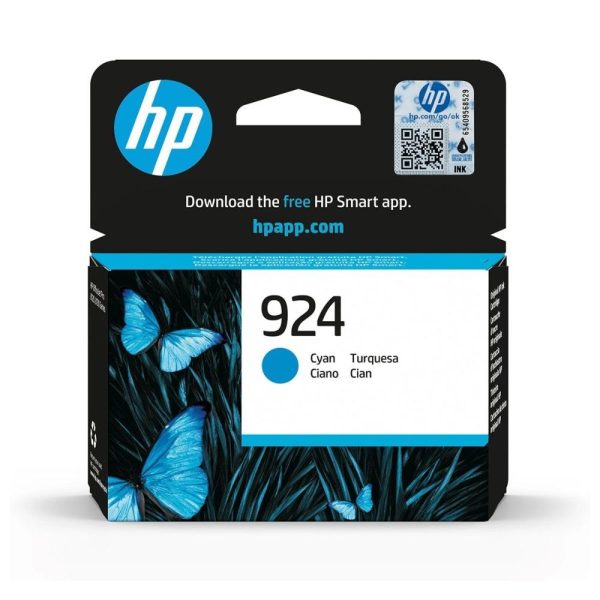 HP Μελάνι Inkjet No.924 Cyan (4K0U3NE) (HP4K0U3NE)