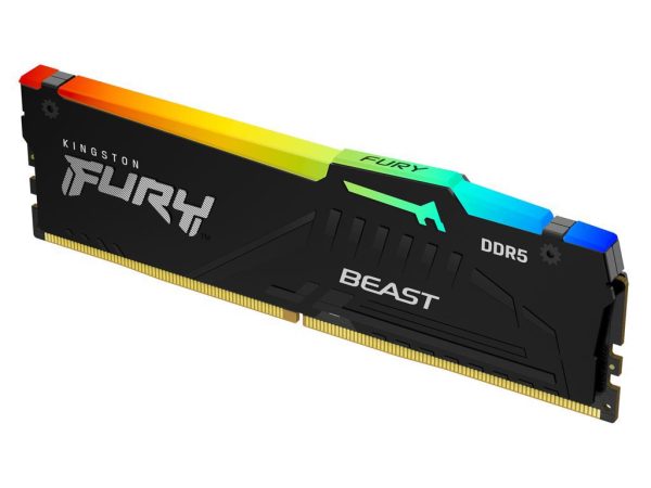 KINGSTON Memory  KF560C30BBA-16 FURY Beast Black RGB DDR5