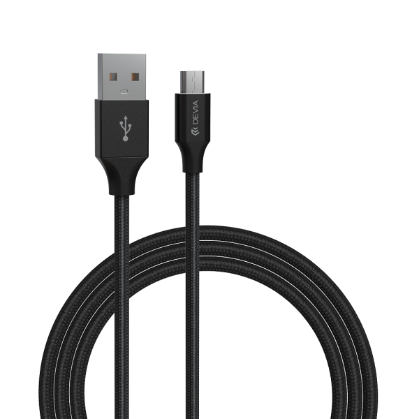 DVCB-337048 DEVIA Gracious Series data Cable for Micro USB Black (5V