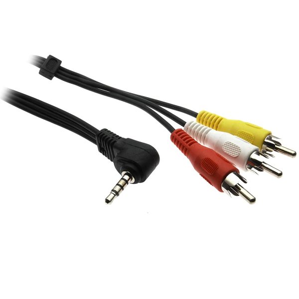 G&BL-001283 G&BL Audio/Video Cable 3.5mm/3xRCA 1.8m