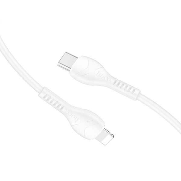 HOC-X37ci-W HOCO - X37 cable Type C to iPhone Lightning 8-pin PD 27W 1m white