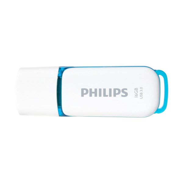 Philips Snow 16GB USB 3.0 Stick Λευκό (FM16FD75B/00) (PHIFM16FD75B-00)
